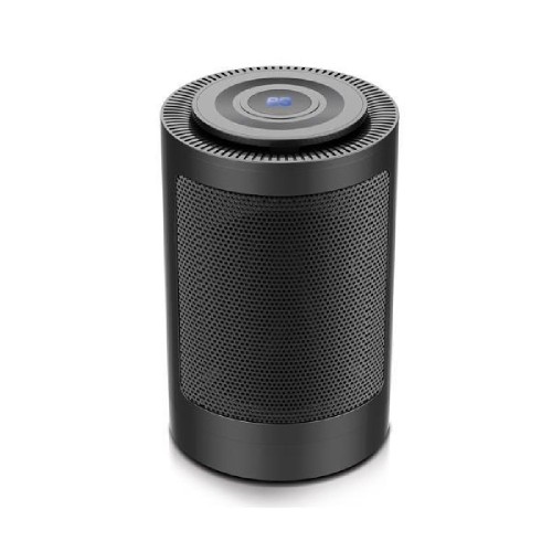 ΑΕΡΟΘΕΡΜΟ ΗΛΕΚΤΡΙΚΟ 890-50019 LEYCA ΚΕΡΑΜΙΚΟ ΠΕΡΙΣΤΡΕΦΟΜΕΝΟ 1500W ΜΑΥΡΟ ΜΕ R/C